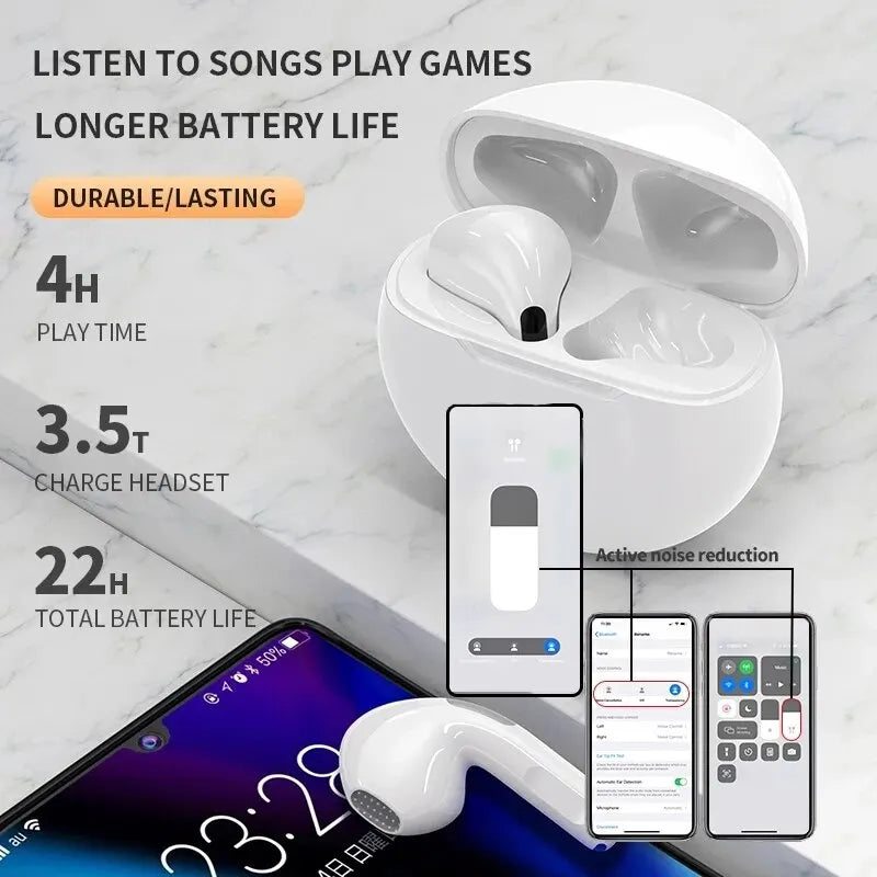 TWS Wireless Bluetooth Earphones Headphones