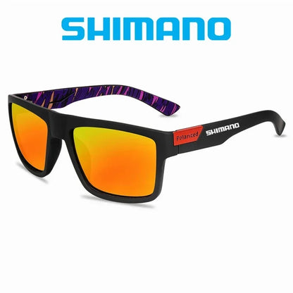 Shimano Polarized Sunglasses Men's Driving Shades