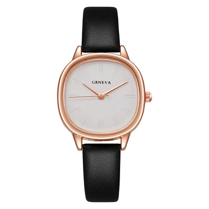 2024 New Casual Women's Watches Simple Quartz Wristwatches Leather Watches Students Clock Ladies Watch Gift Reloj Para Mujer