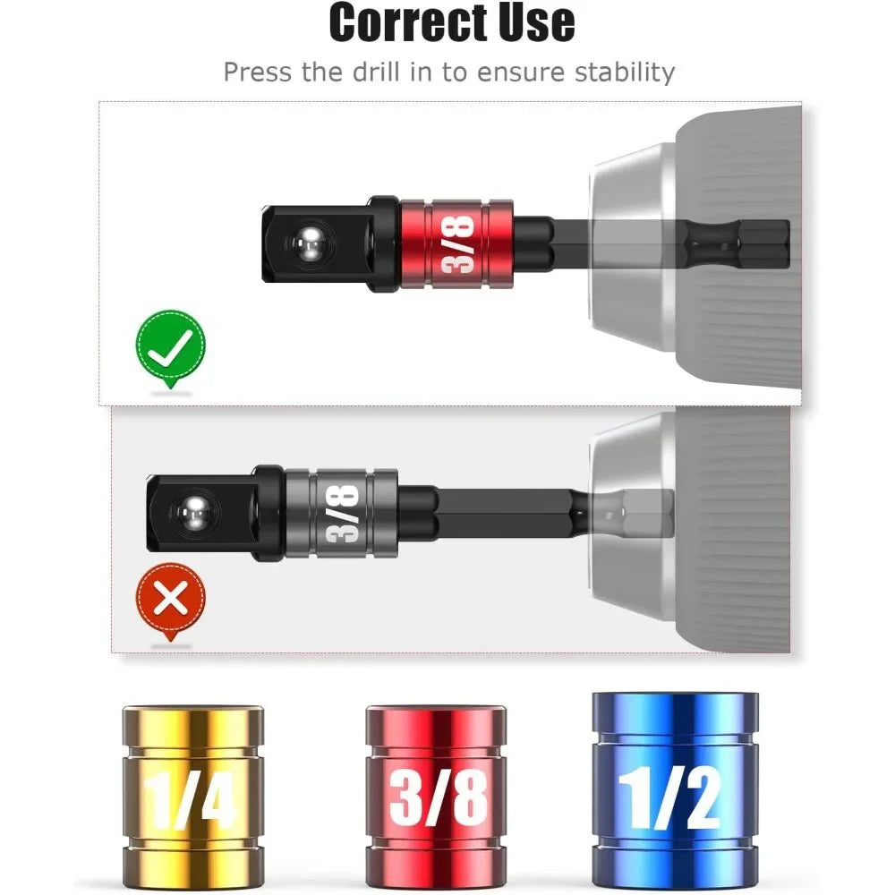 Driver Extension Set Screwdriver Holder