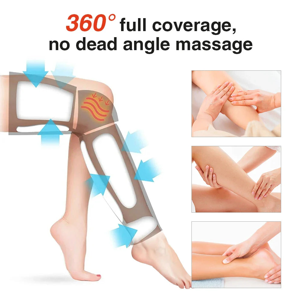 Smart Leg Massager 3-Speed Hot Compress