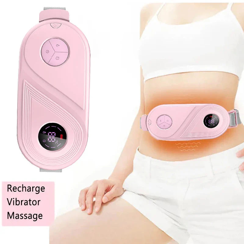 Warm Uterine Electric Period Cramp Massager