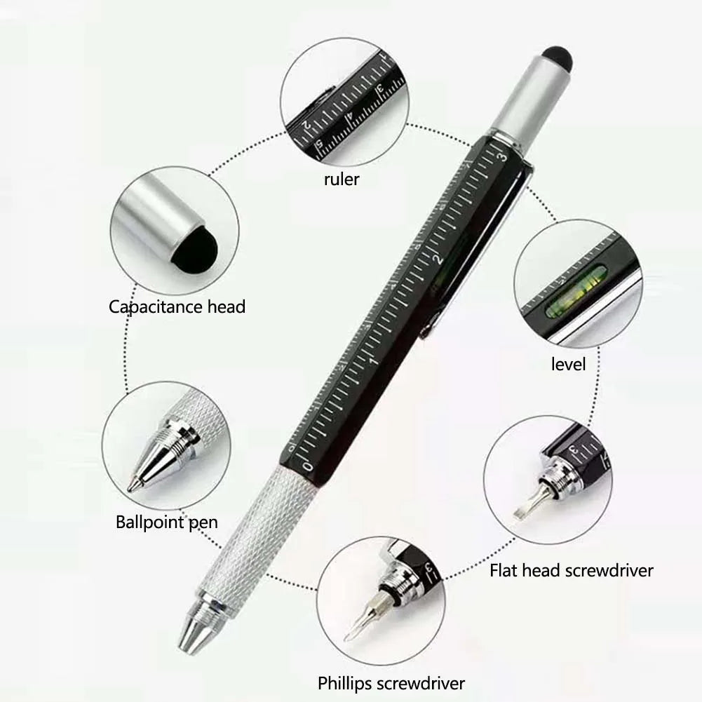 Multifunctional Metal Pen Screwdriver