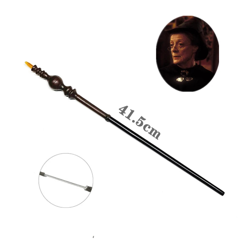 Metal Core Wand Harris Pottered Cosplay Hermione Granger Premium Gift Box Packaging Model Children's Toys Birthday Gift