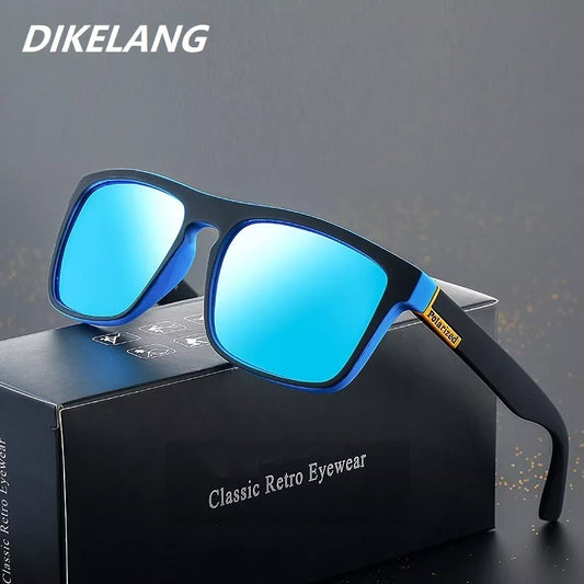 Fashionable Square Vintage Polarized Sunglasses