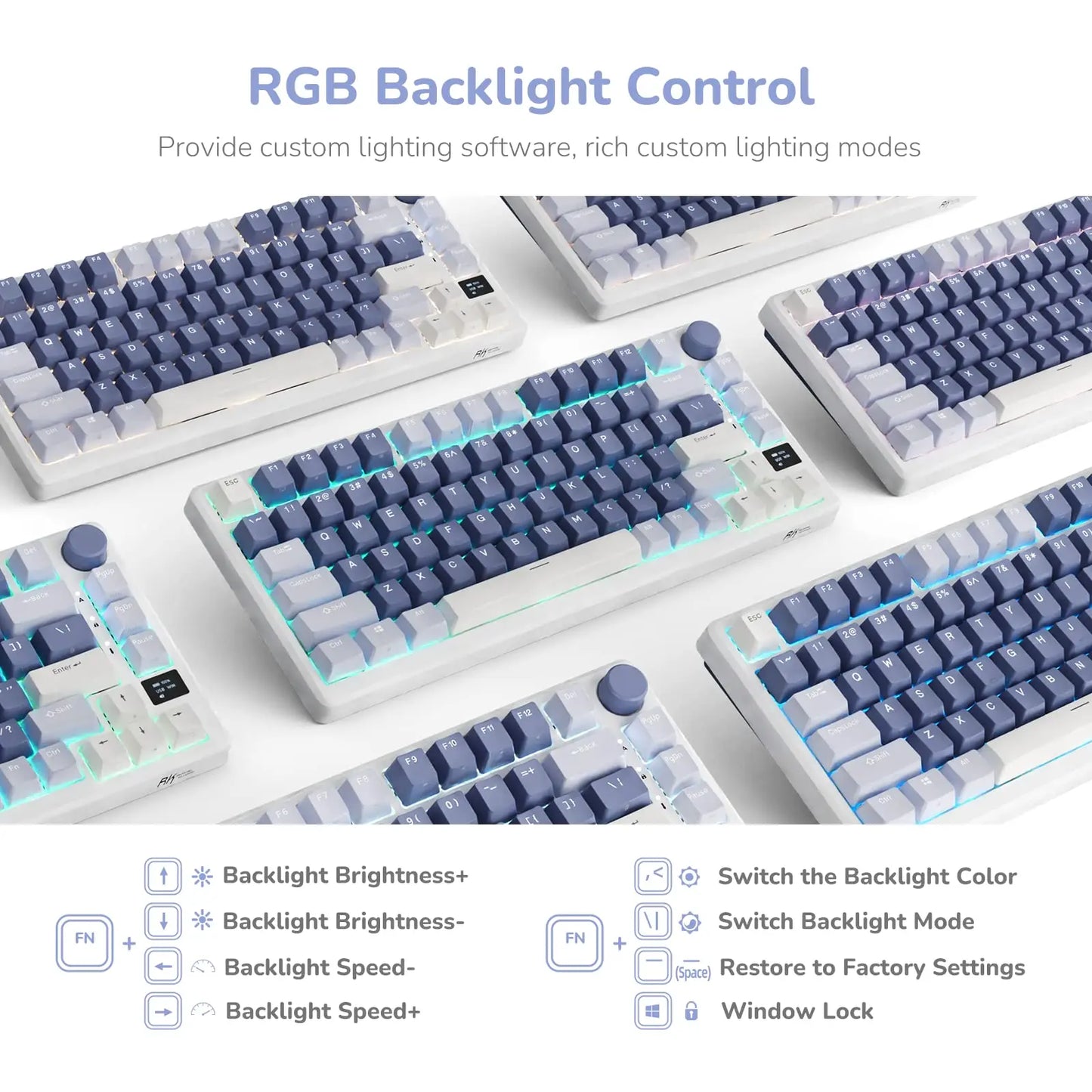 Wireless Bluetooth Mechanical Keyboard