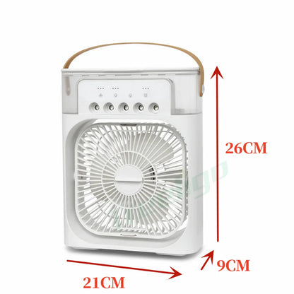 Portable Air Conditioner Cooler Fan USB Rechargeable