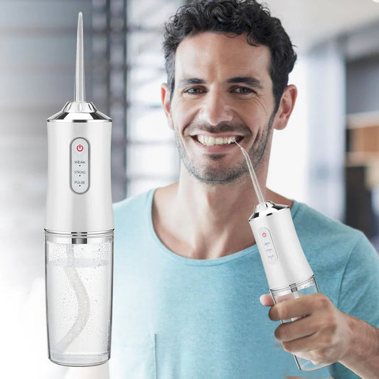 Portable Oral Irrigator Rechargeable Water Flosser