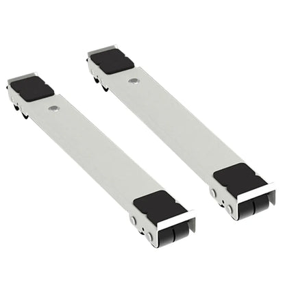 2pcs Refrigerator Base Holder Adjustable Furniture Dolly Mobile Roller Multifunctional with Wheels Home Furniture Moving Roller
