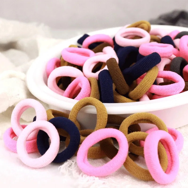 Colorful Nylon Elastic Hair Bands