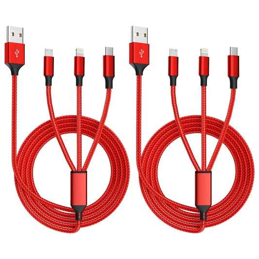 Multi-USB Charger Cable 3-in-1 Charging Cable