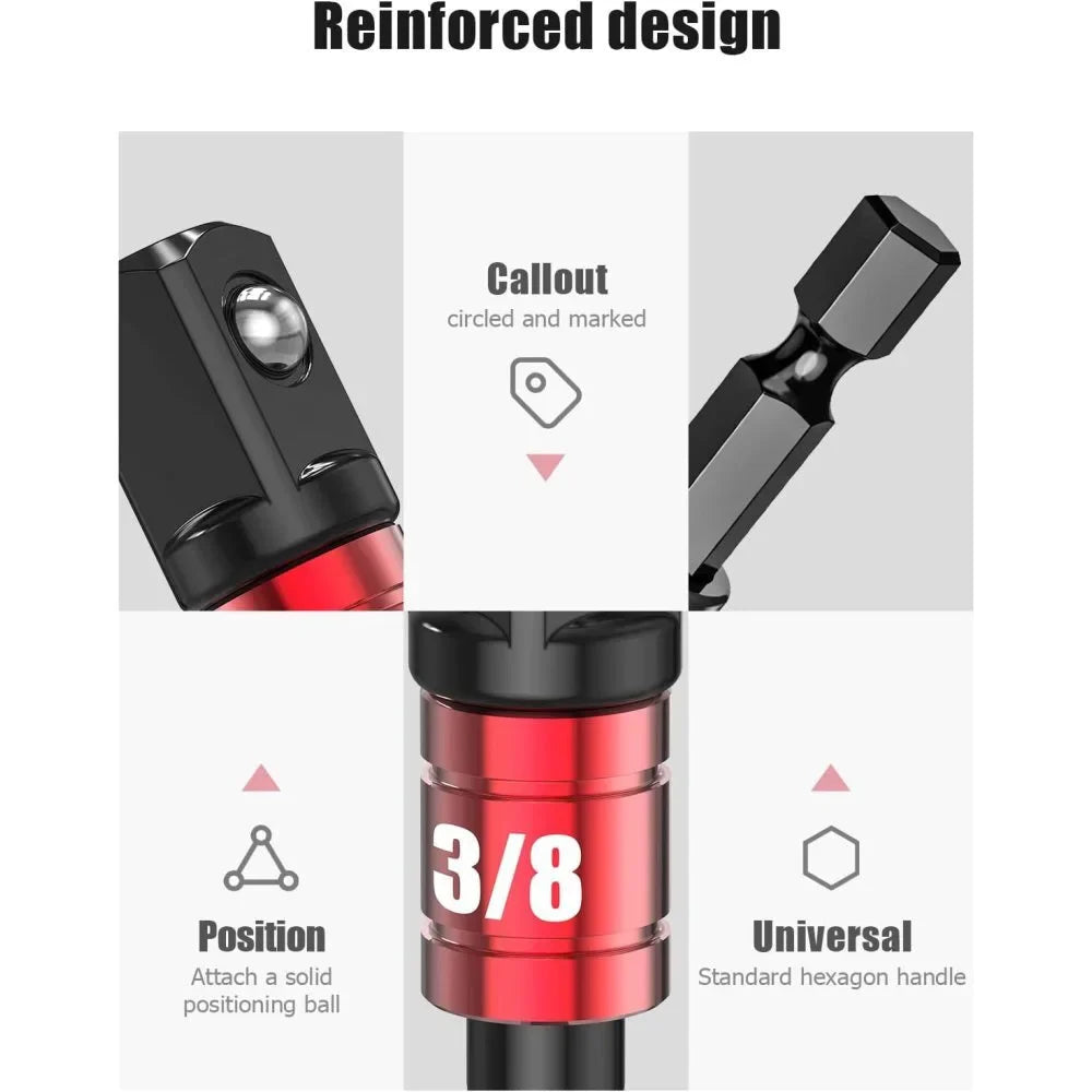 Driver Extension Set Screwdriver Holder