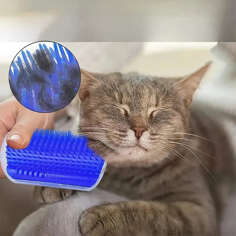 Pet Cat Corner Scrubber Massager