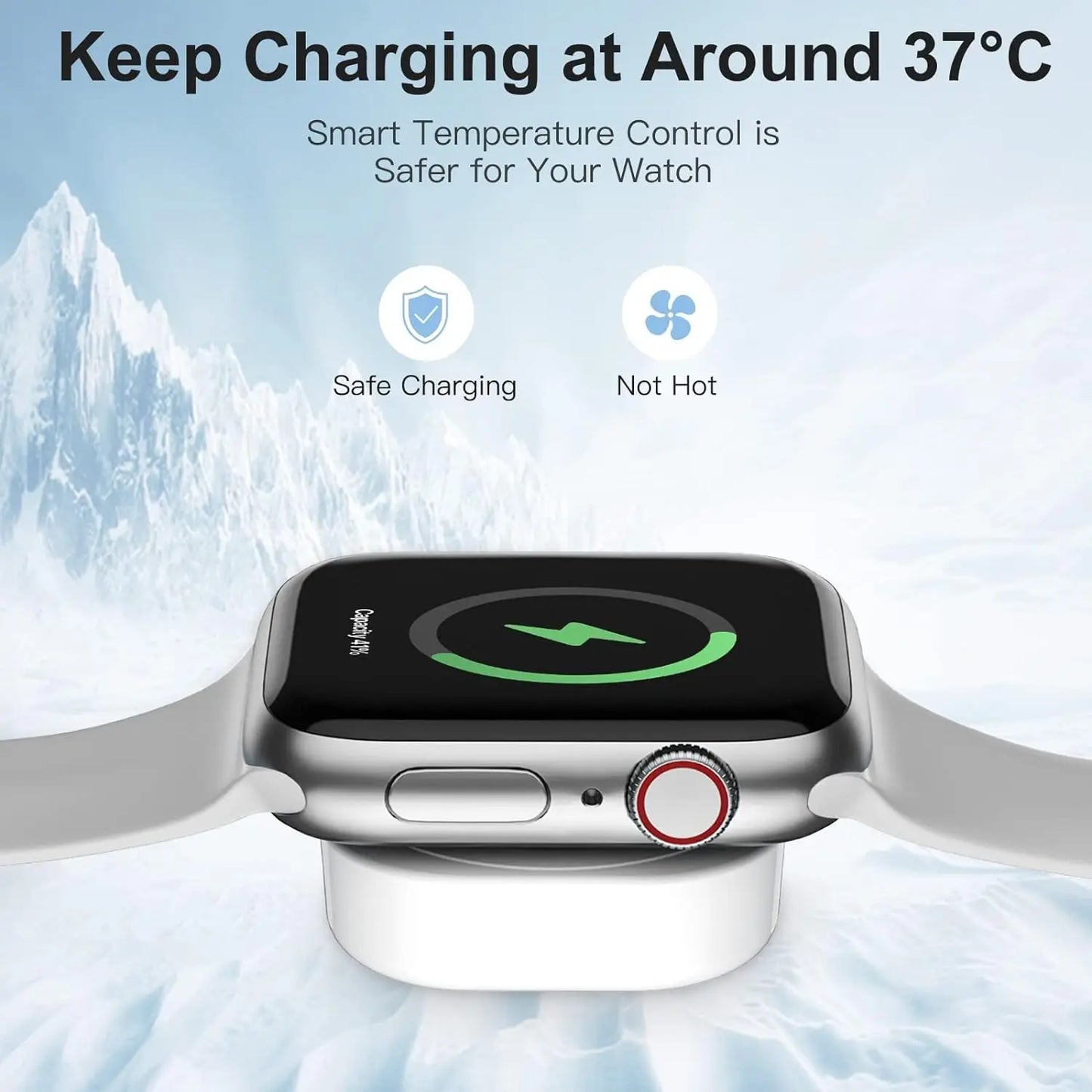 Magnetic Wireless USB A Fast Charger for Apple Watch