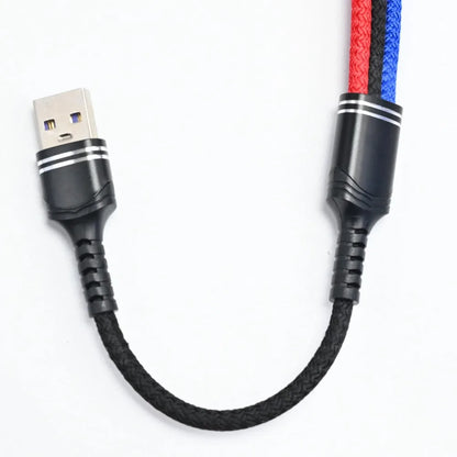 30cm short 3 In 1 USB Cable Short Micro USB Type C Cable