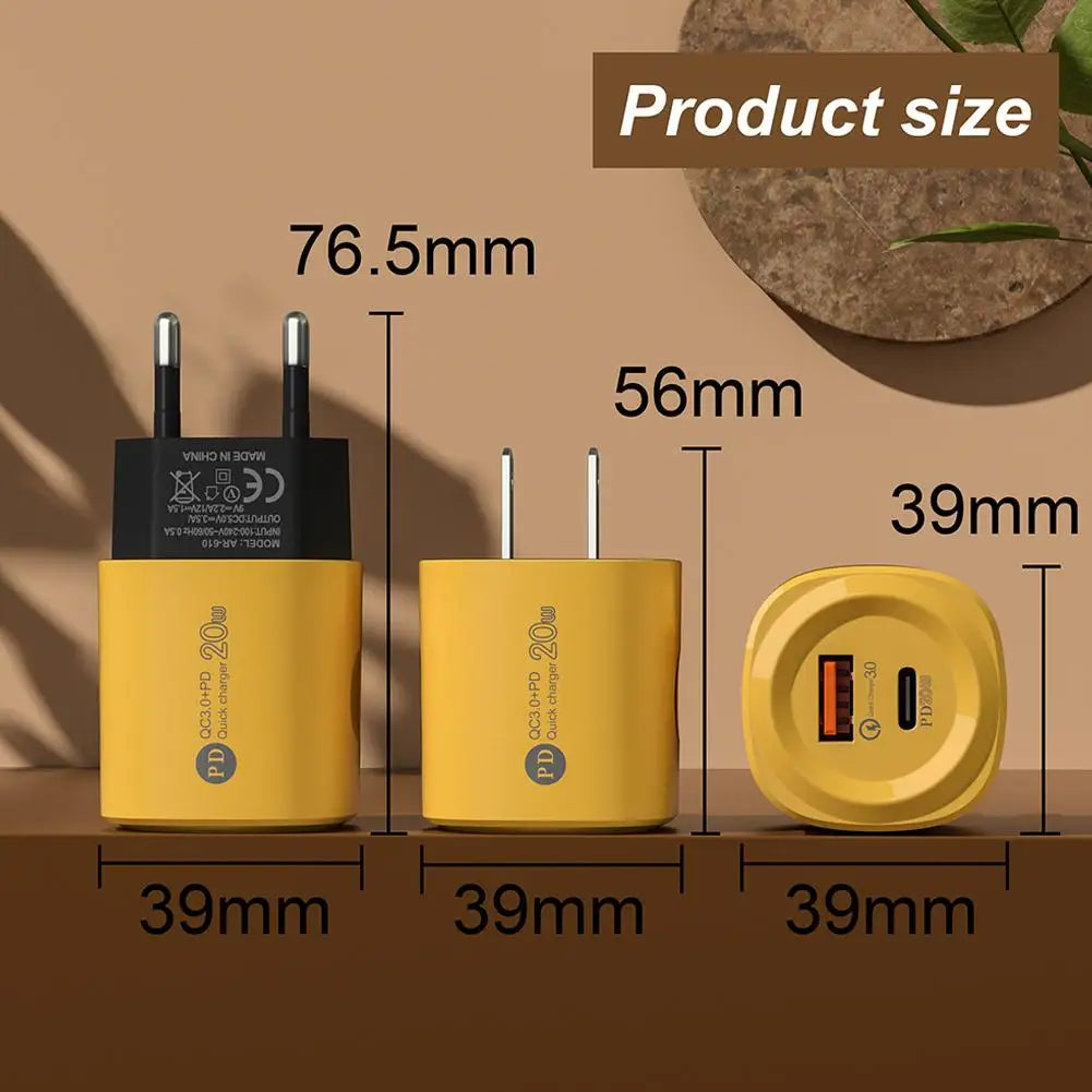 Universal Fireproof Charging  Type C Adapter