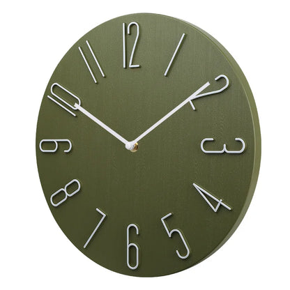 Wall clock living room household hanging fashion clock light