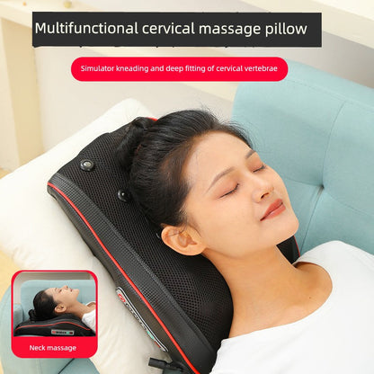 Neck Massager Waist Back Lumbar Spine Soothing