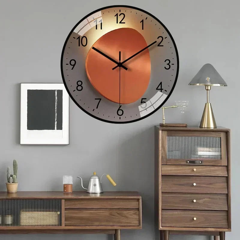 Originality Wall Clock Silent Non-Ticking Battery Operated Wall Mounted Clock