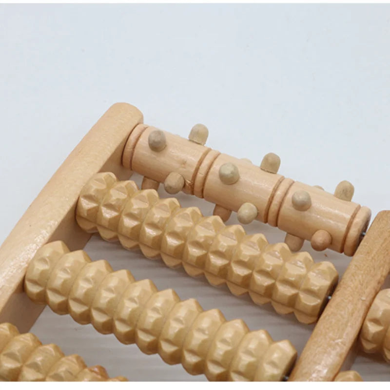 Wooden Foot Massage Roller