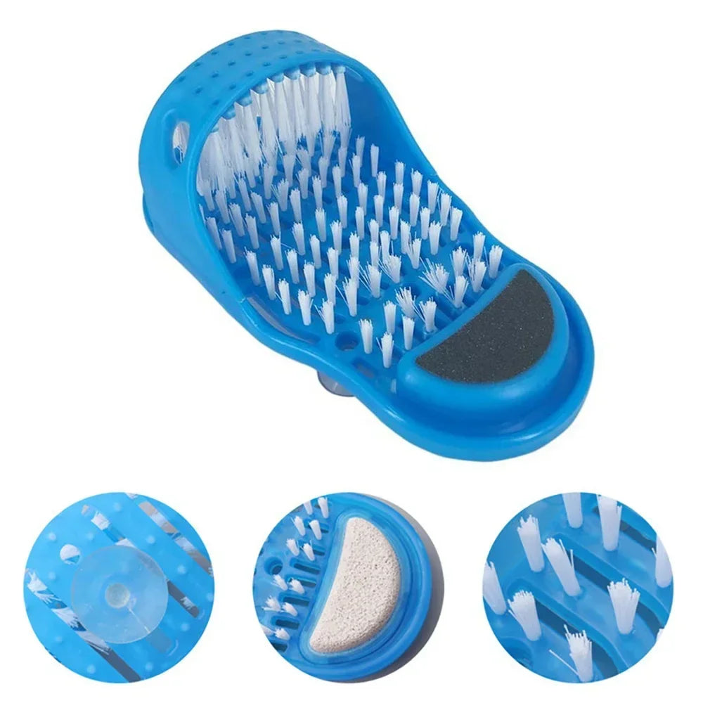 Shower Foot Scrubber Massager Cleaner Spa