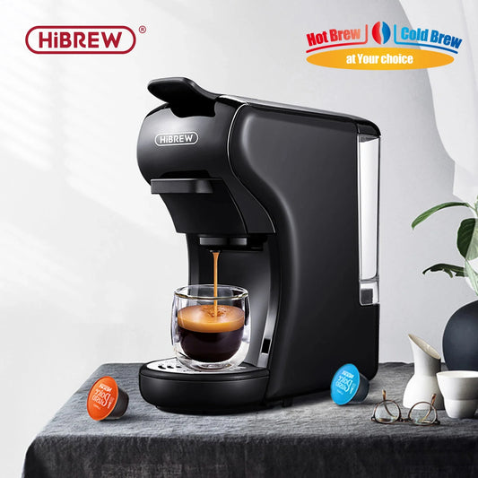 HiBREW Coffee Machine 19 Bar 4in1 Hot & Cold Multiple Capsule