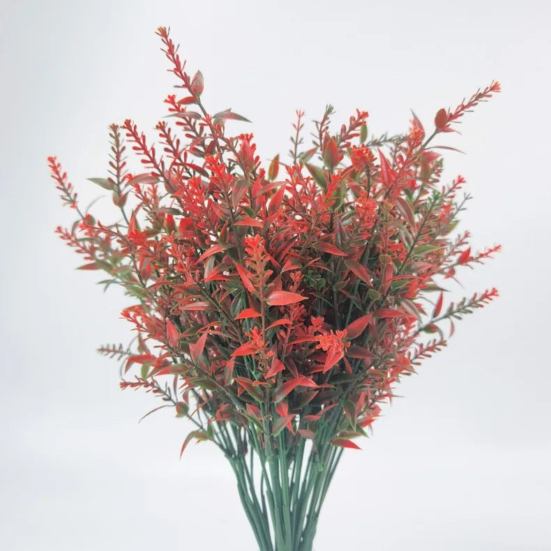 3/5/10Pcs Artificial Flower Plastic Lavender Fake Plant Home Table Outdoor Garden Decoration Wedding Bridal Bouquet Decoration