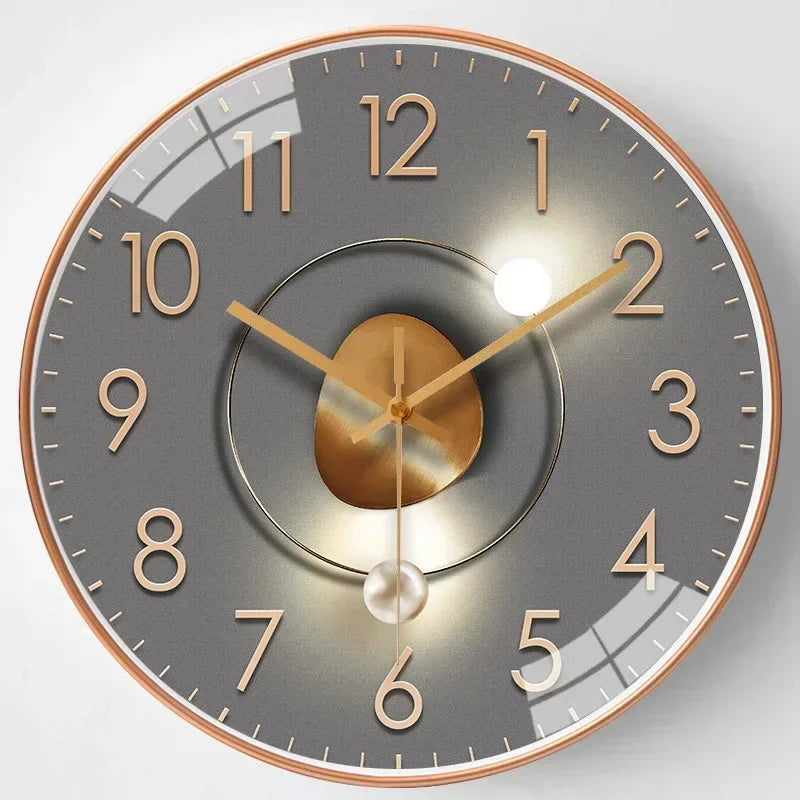 Originality Wall Clock Silent Non-Ticking Battery Operated Wall Mounted Clock