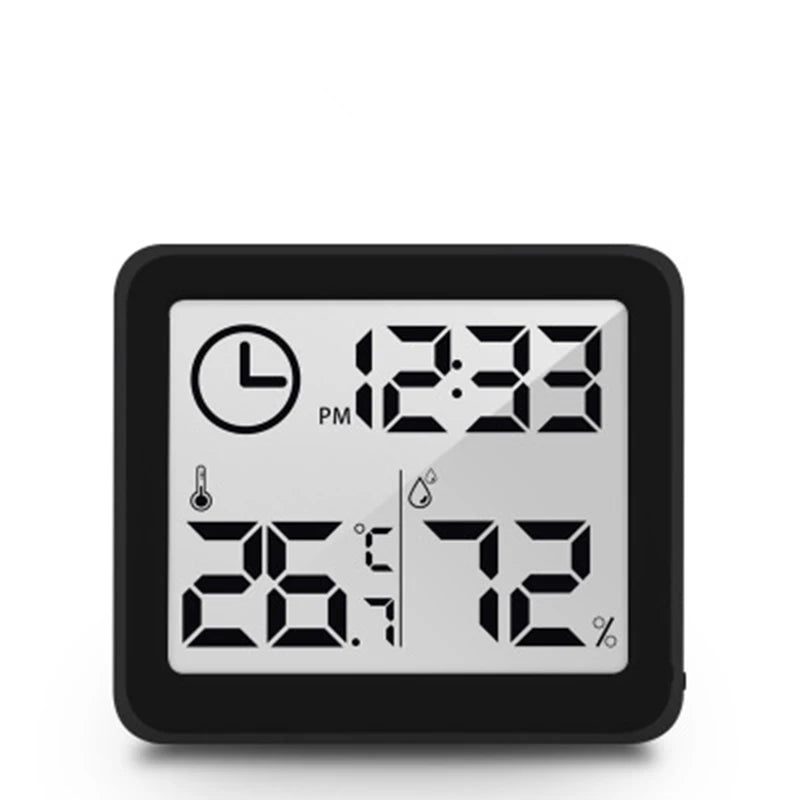 Digital Desk Clock with Temperature and Humidity, Wall Clocks