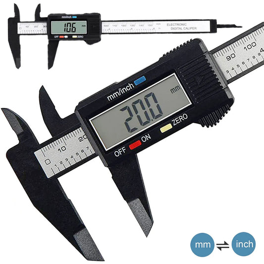 Electronic Digital Caliper Measuring Tool with Stainless Steel