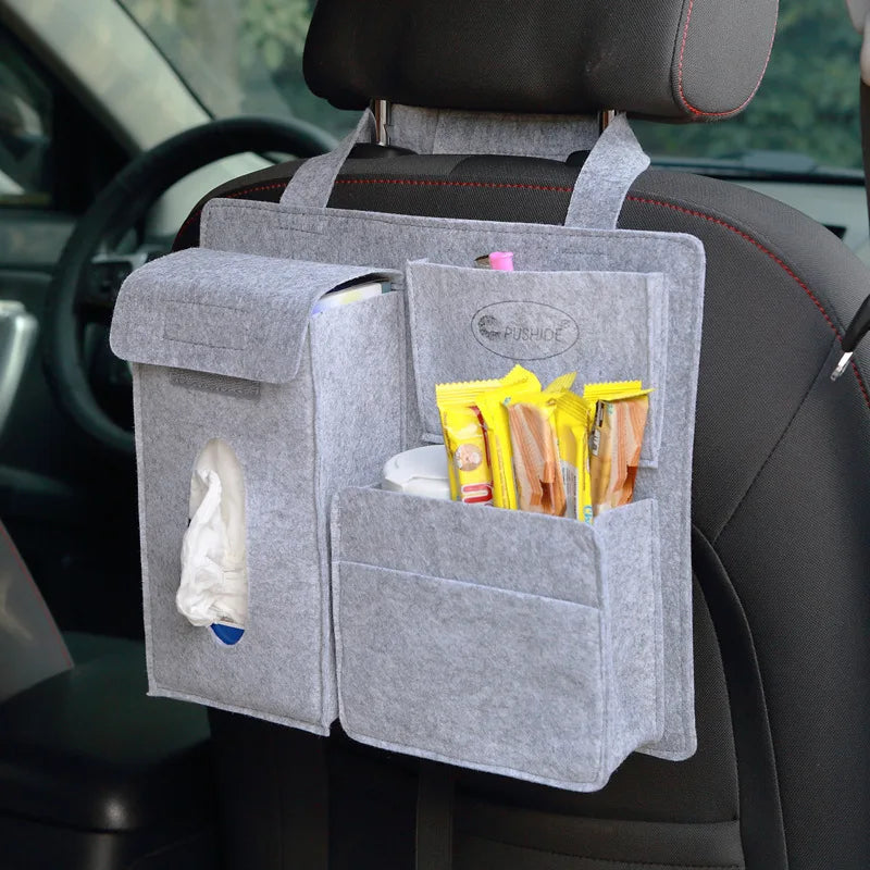 Car Back Seat Storage Bag