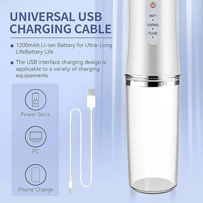 Electric Dental Oral Irrigator Water Flosser Pick for Teeth Cleaner