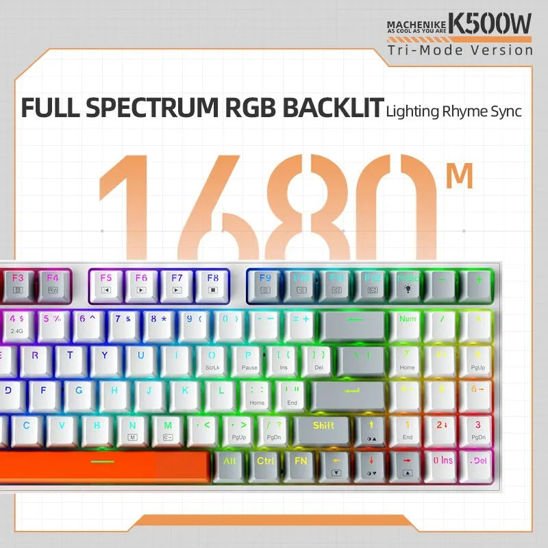 Machenike K500W Wireless Mechanical Keyboard