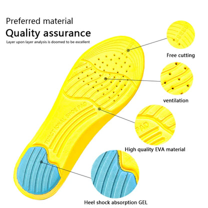 Memory Foam Insoles for Shoes Pad