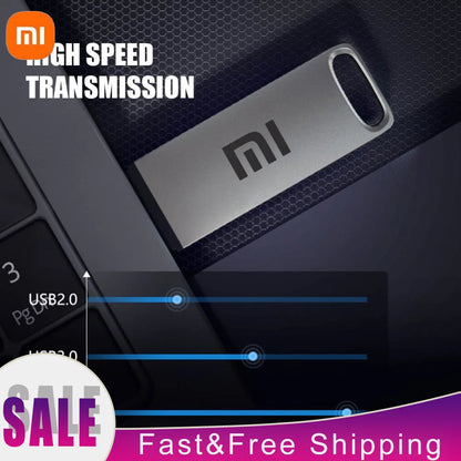 New 1TB 2TB Xiaomi Metal Flash Drive Thumbdrive Pendrive