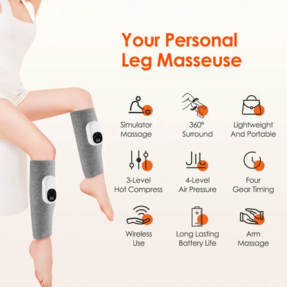 4-level Eletric Leg Calf Massager