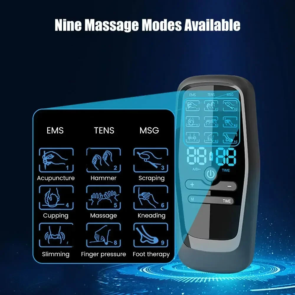 Electric Tens Unit Machine EMS Muscle Stimulator