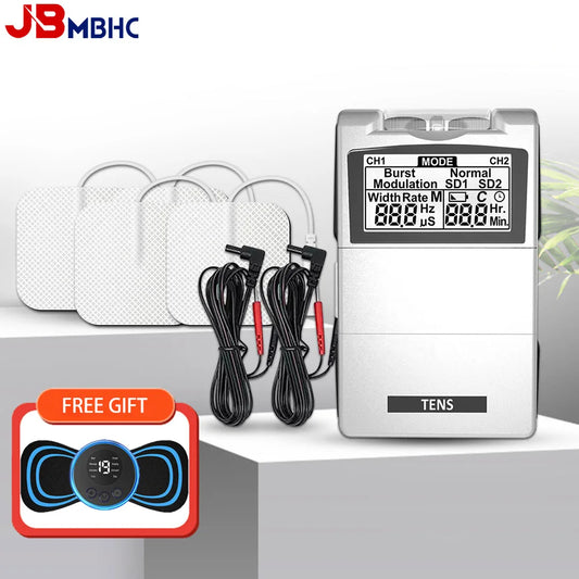 Electric Muscle Stimulator Tens Unit Machine