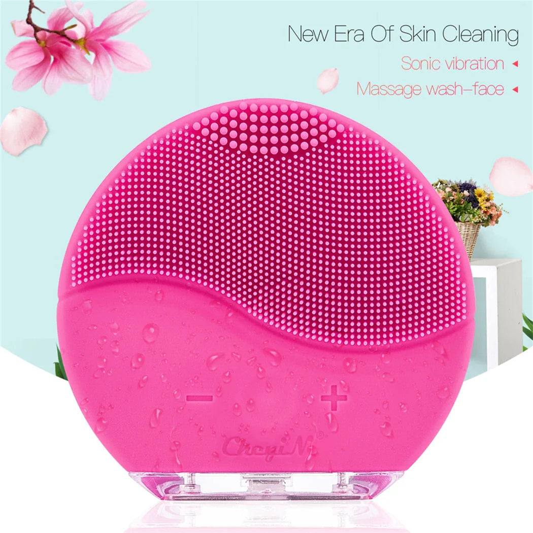 Electric Sonic Facial Cleaning Brush