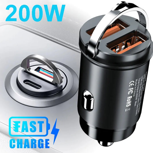 Mini Car Type C Charger