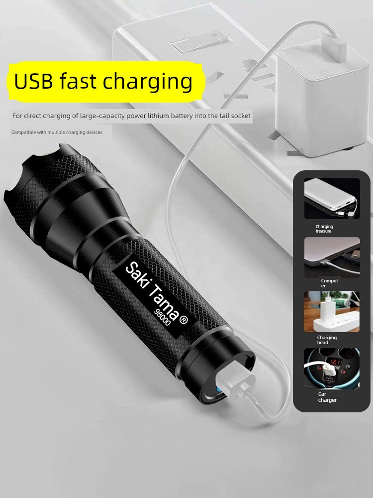 Bright Led USB Dormitory Emergency Flashlight