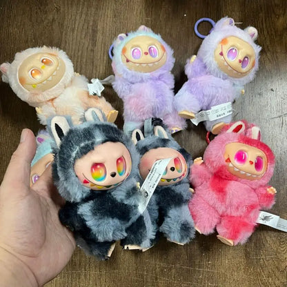 Labubu v3 os monstros de alta energia ahead série vinil pelúcia bsg pingente caixa cega brinquedos macaroon vinil boneca pelúcia bonito presentes da menina