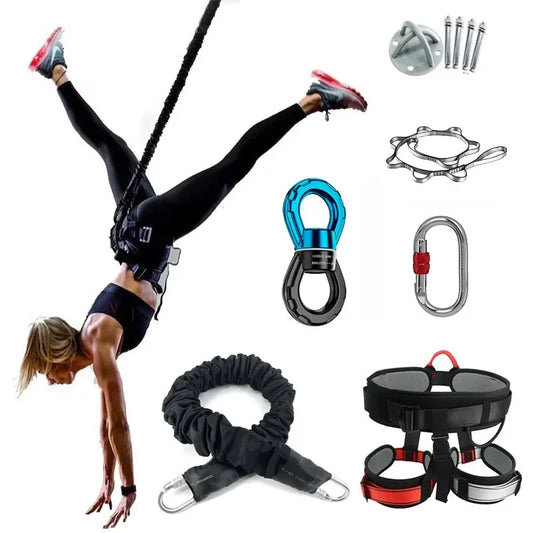 Bungee Dance Flying Suspension Rope Aerial Anti-gravity Yoga Cord