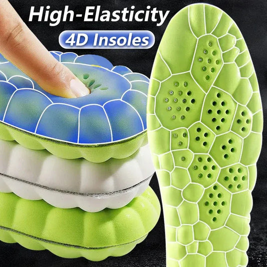 New 4D Massage Insoles Super Soft Sports Shoes Insole