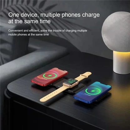 3-in-1 Wireless Charging Station for Apple