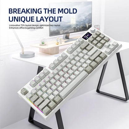 Wireless Hot-Swappable Mechanical Keyboard