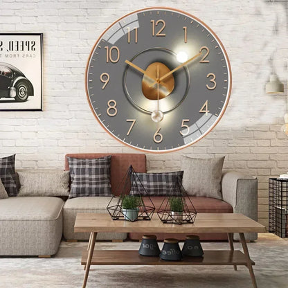 Originality Wall Clock Silent Non-Ticking Battery Operated Wall Mounted Clock