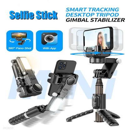 Gimbal Stabilizer Selfie Stick