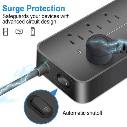 Surge Protector Smart Outlet Power Strip