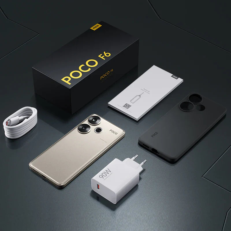 POCO F6 Global Version Smartphone 256GB 512GB